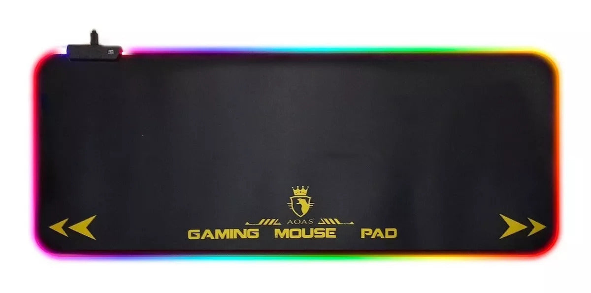 Mouse Pad Gamer Rgb Xl Aoas S4000 Waterp